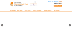 Desktop Screenshot of coalitionccc.org
